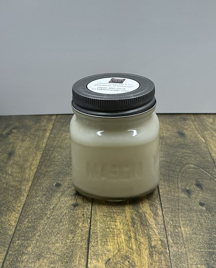 Cherry Vanilla Soy Candle – Sweet Cherry & Creamy Vanilla Bean Scent | Hand-Poured 8oz Square Mason Jar Candle | Cozy Dessert Home Fragrance