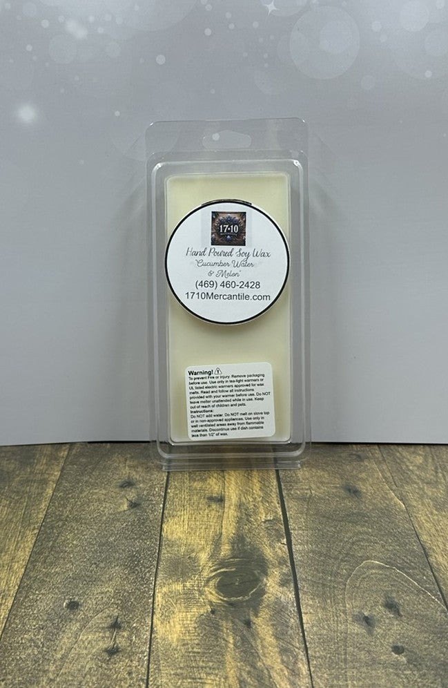 Wax Melt Soy ~ Cucumber Water & Melon
