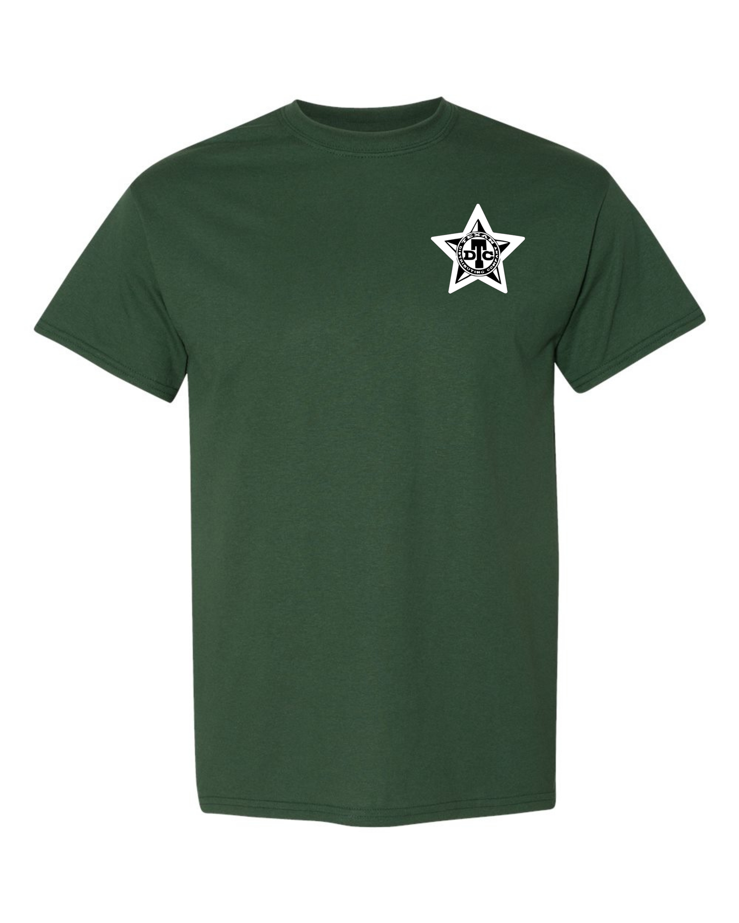 Gildan 8000 DryBlend Dart T-Shirt | Unisex 50/50 Graphic Tee ~ Dark Green