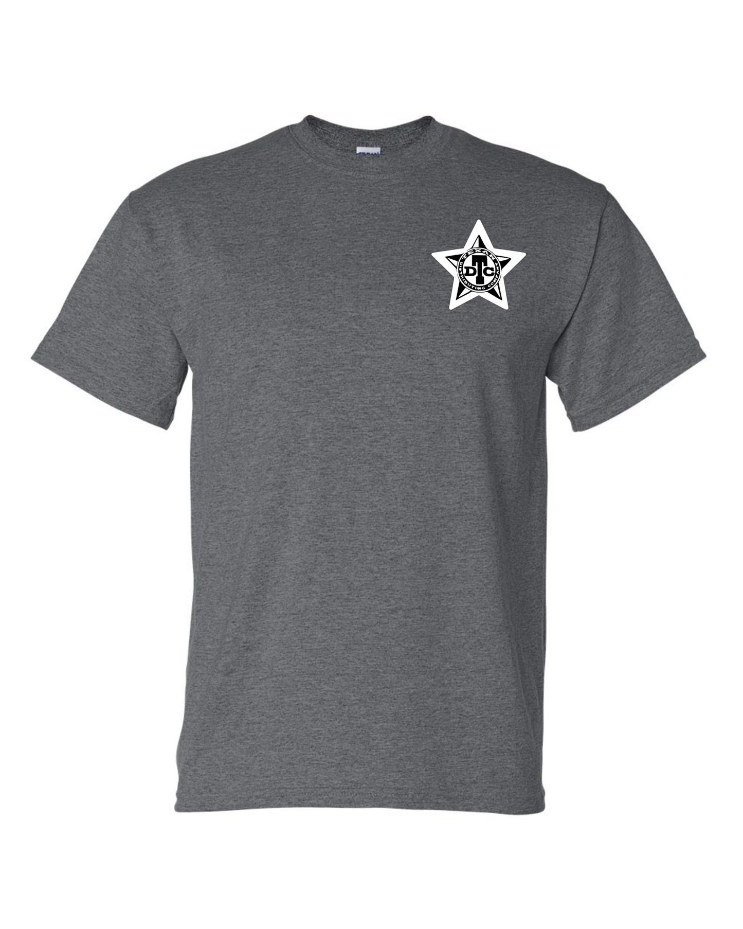 Gildan 8000 DryBlend Dart T-Shirt | Unisex 50/50 Graphic Tee ~ Dark Heather