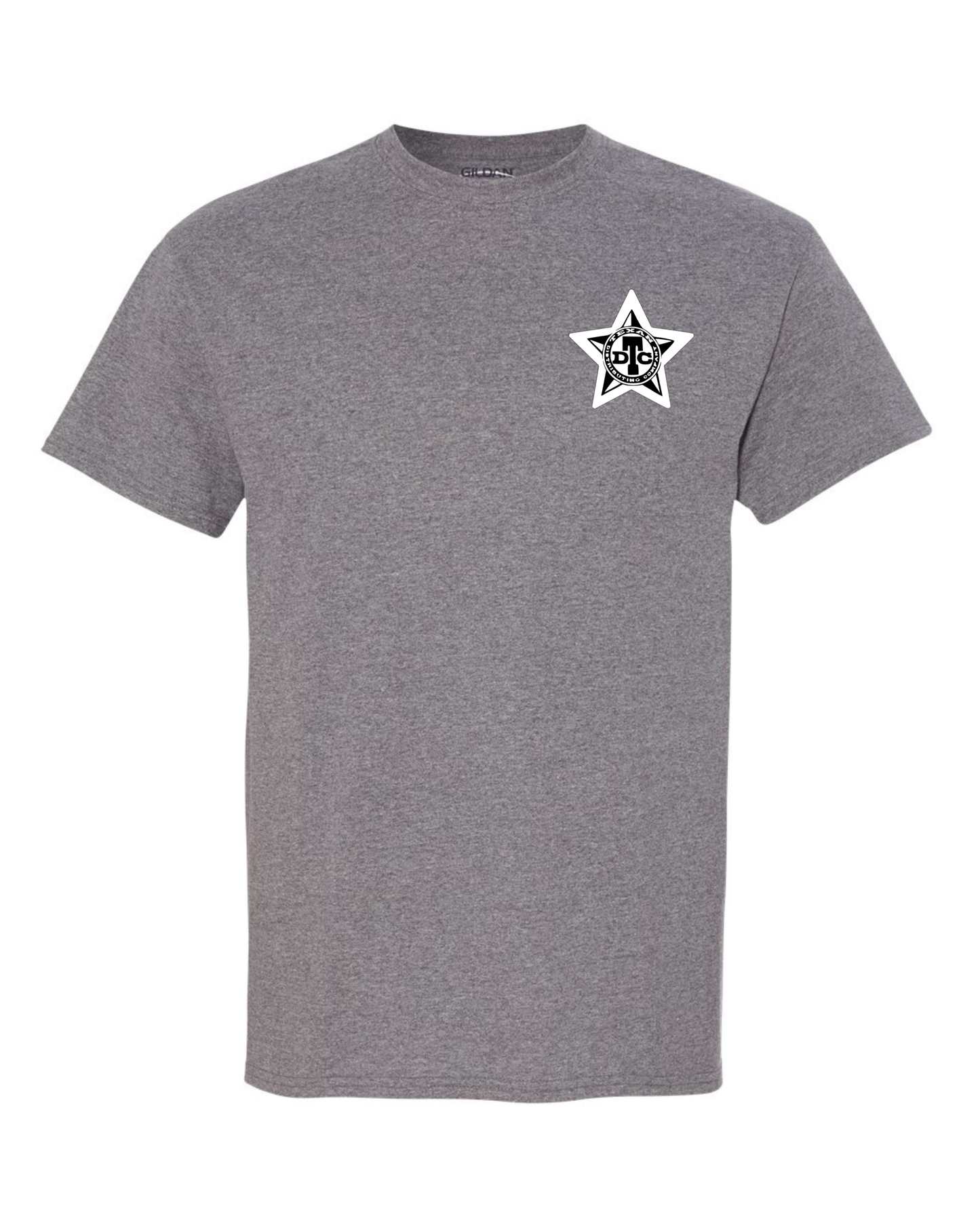 Gildan 8000 DryBlend Dart T-Shirt | Unisex 50/50 Graphic Tee ~ Graphite Heather