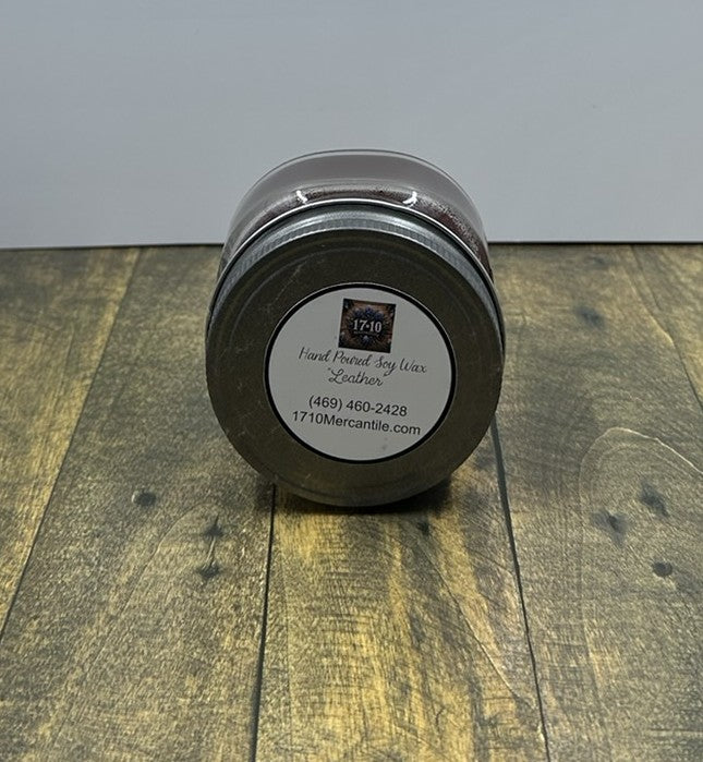 Soy Candle ~ Leather