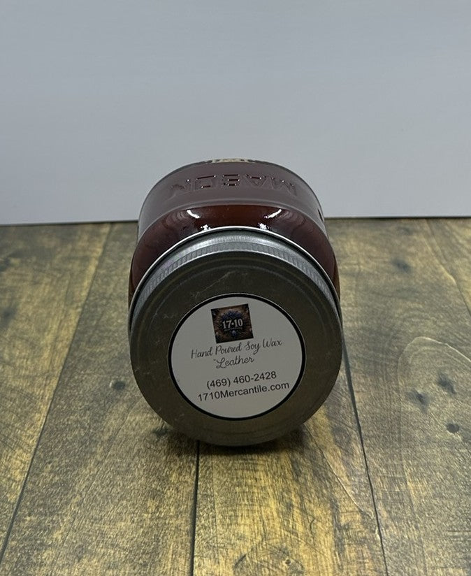 Soy Candle ~ Leather