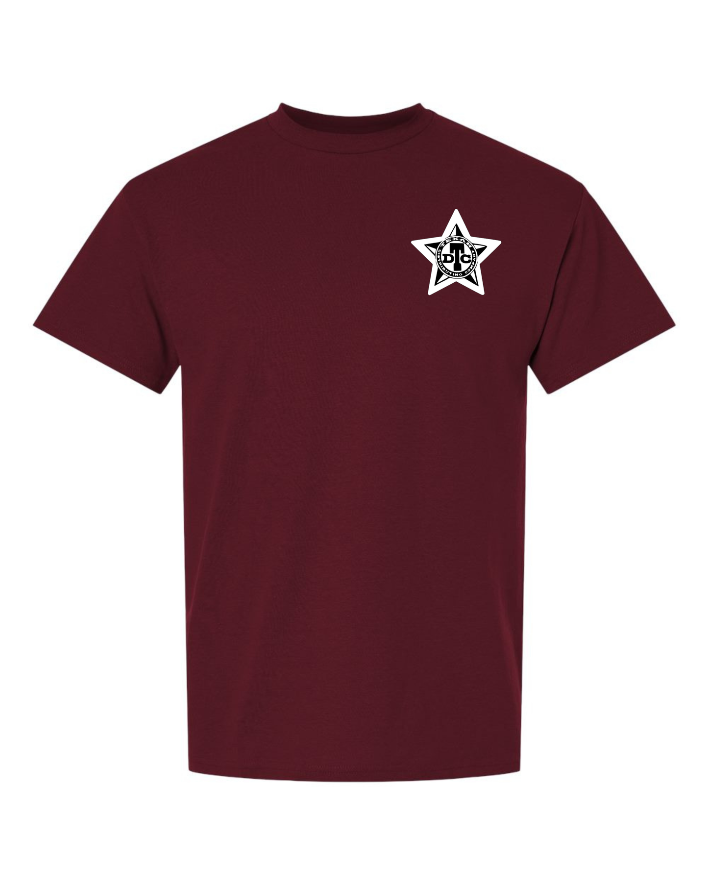 Gildan 8000 DryBlend Dart T-Shirt | Unisex 50/50 Graphic Tee ~ Maroon