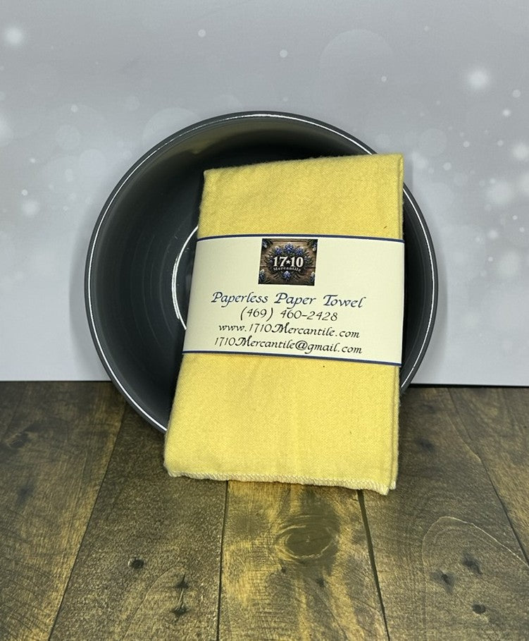 Paperless Paper Towels ~ Yellow