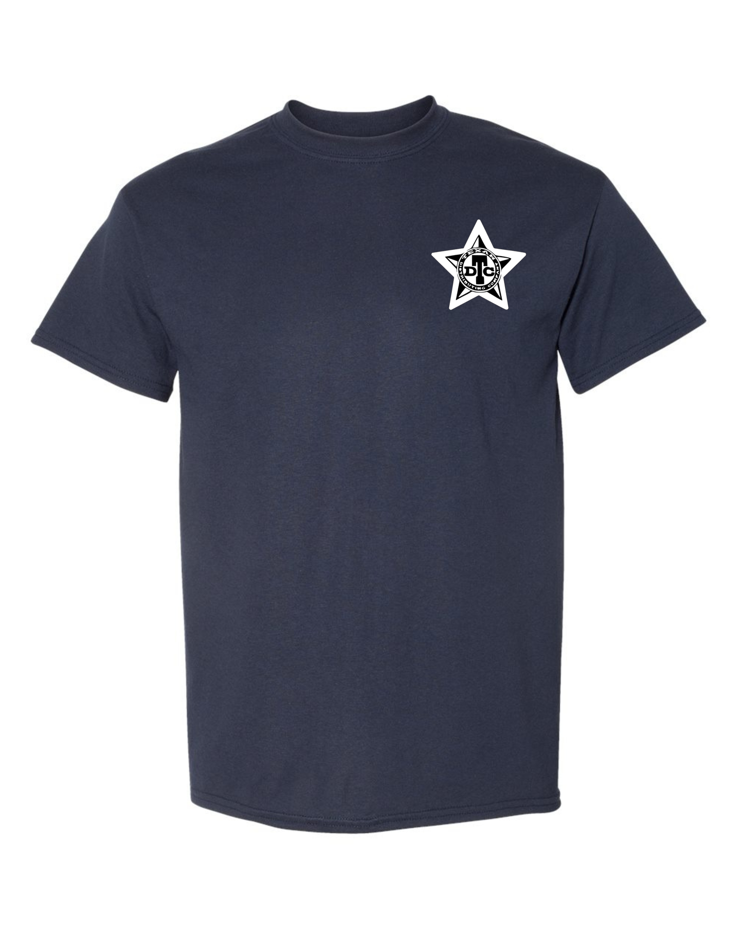 Gildan 8000 DryBlend Dart T-Shirt | Unisex 50/50 Graphic Tee ~ Dark Navy