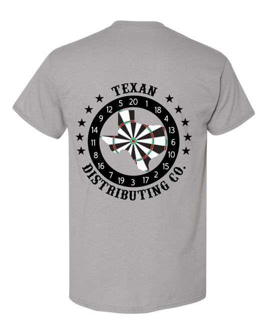 Gildan 8000 DryBlend Dart T-Shirt | Unisex 50/50 Graphic Tee ~ Gravel