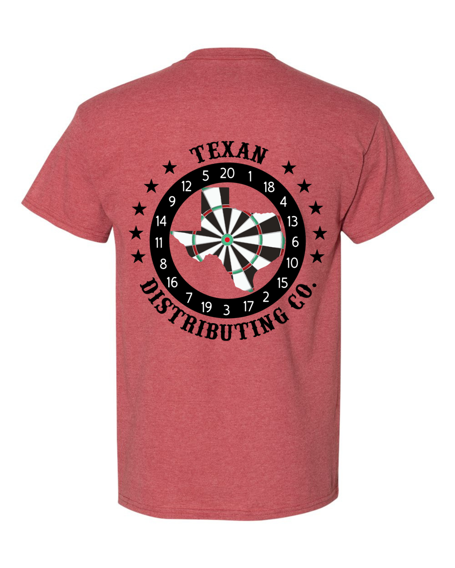 Gildan 8000 DryBlend Dart T-Shirt | Unisex 50/50 Graphic Tee ~ Heather Dark Navy (Copy)