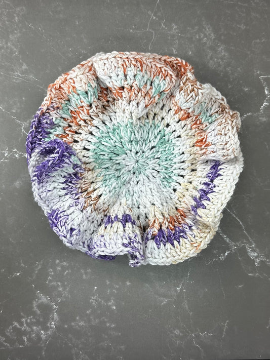 Handmade Crochet Trivet -Eco-Friendly Kitchen Essentials ~ Sunsetting