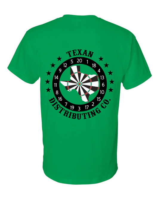 Gildan 8000 DryBlend Dart T-Shirt | Unisex 50/50 Graphic Tee ~ Irish Green