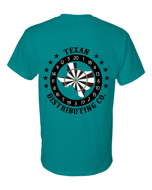 Gildan 8000 DryBlend Dart T-Shirt | Unisex 50/50 Graphic Tee ~ Jade Dome