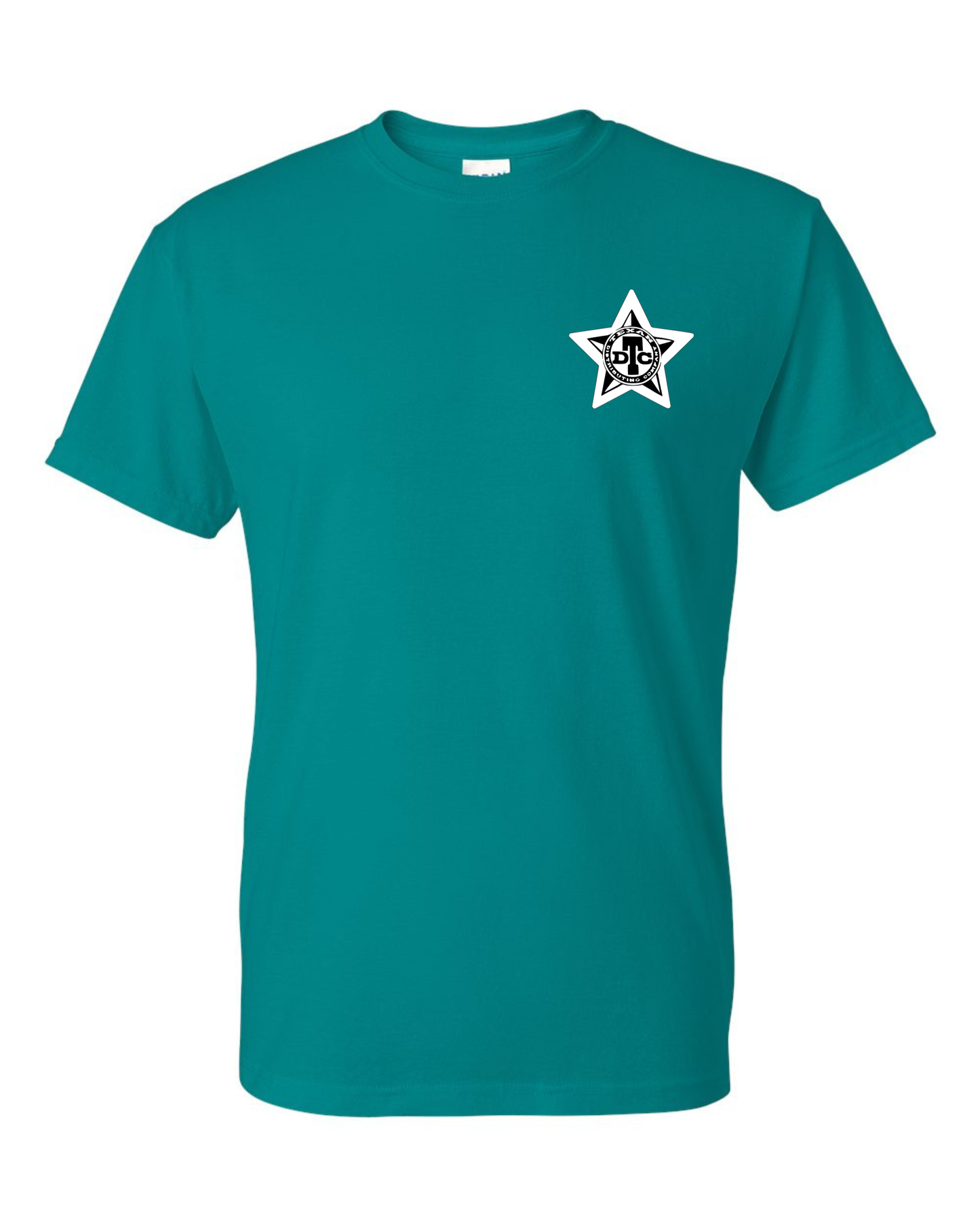 Gildan 8000 DryBlend Dart T-Shirt | Unisex 50/50 Graphic Tee ~ Jade Dome