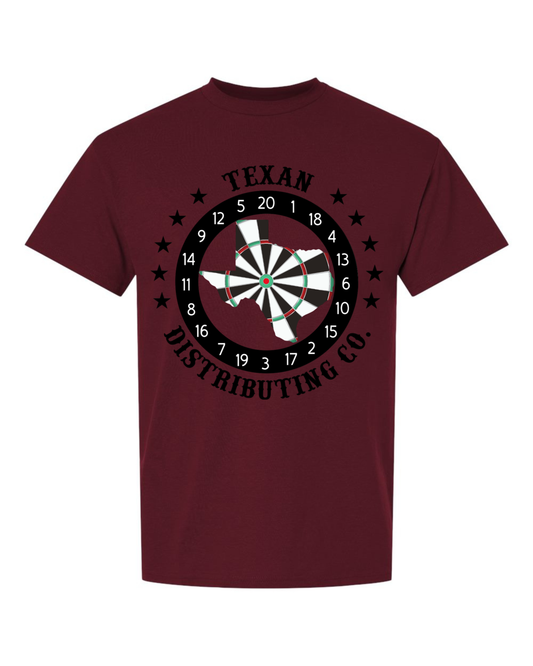 Gildan 8000 DryBlend Dart T-Shirt | Unisex 50/50 Graphic Tee ~ Maroon