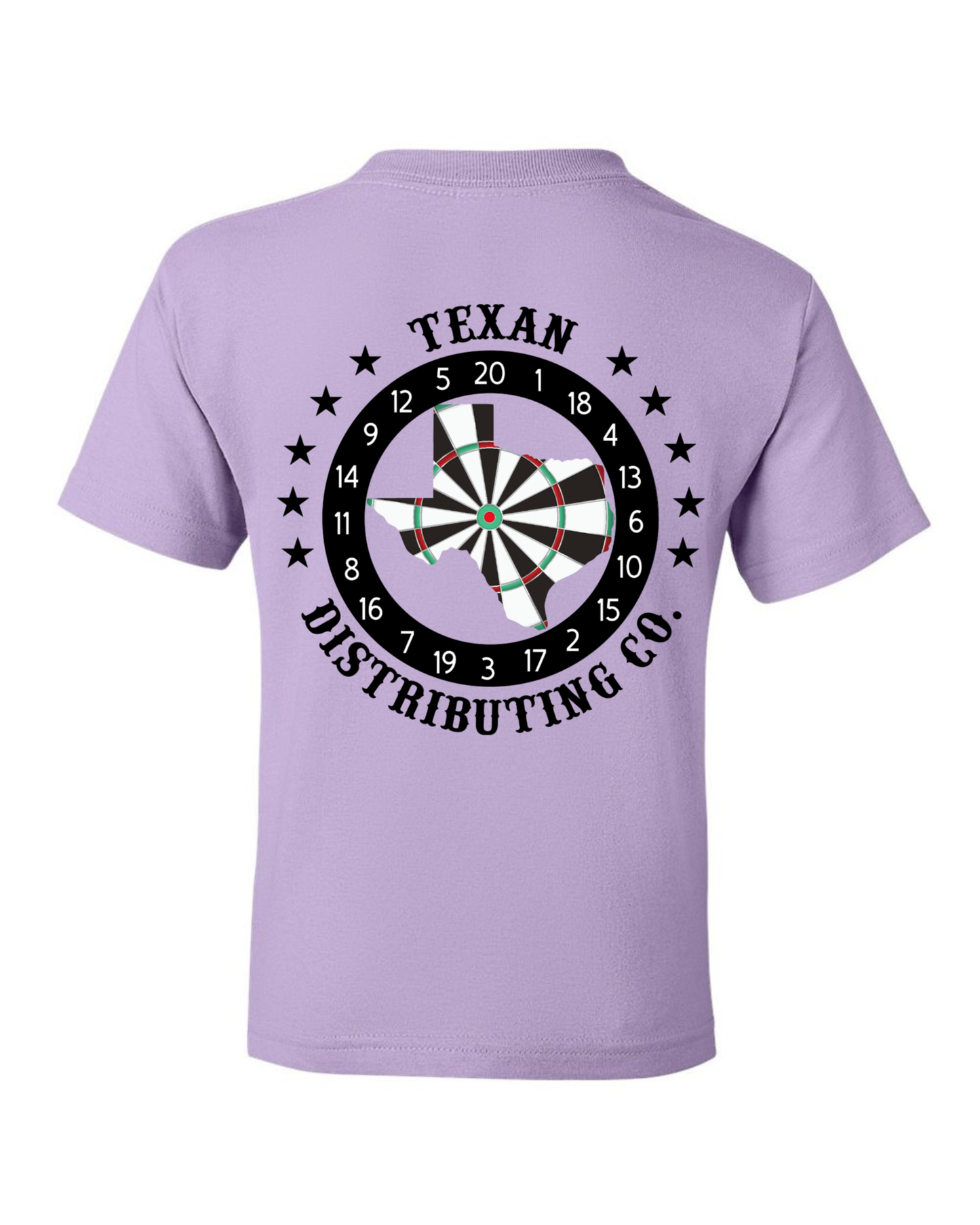 Gildan 8000 DryBlend Dart T-Shirt | Unisex 50/50 Graphic Tee ~ Orchid