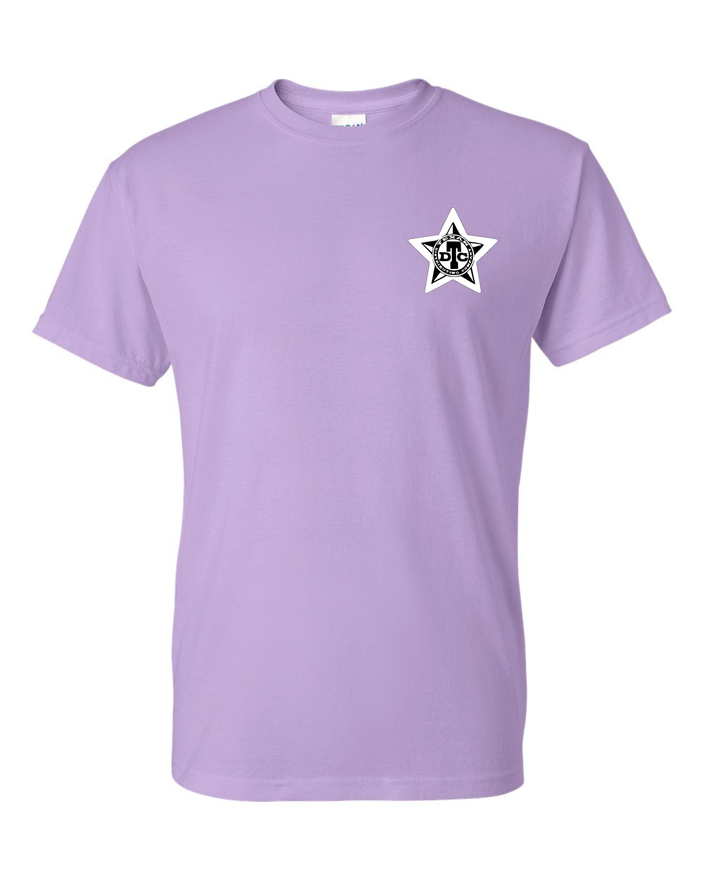Gildan 8000 DryBlend Dart T-Shirt | Unisex 50/50 Graphic Tee ~ Orchid