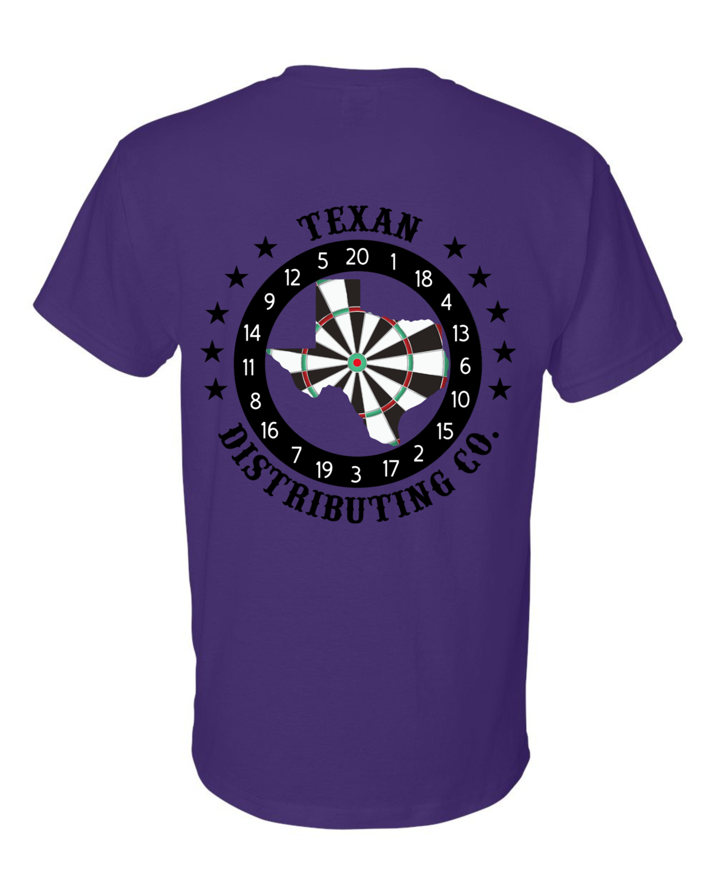 Gildan 8000 DryBlend Dart T-Shirt | Unisex 50/50 Graphic Tee ~ Purple