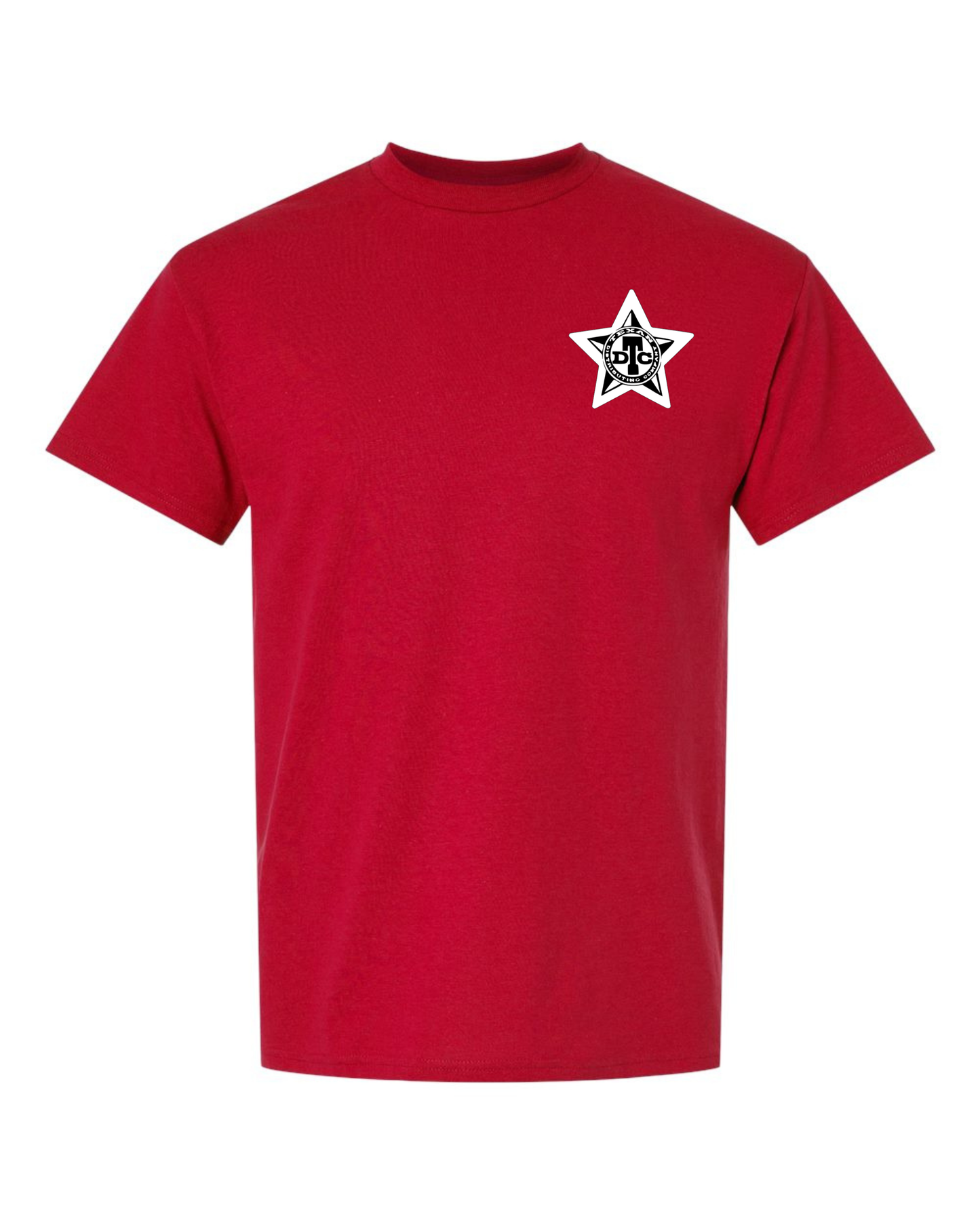 Gildan 8000 DryBlend Dart T-Shirt | Unisex 50/50 Graphic Tee ~ Red