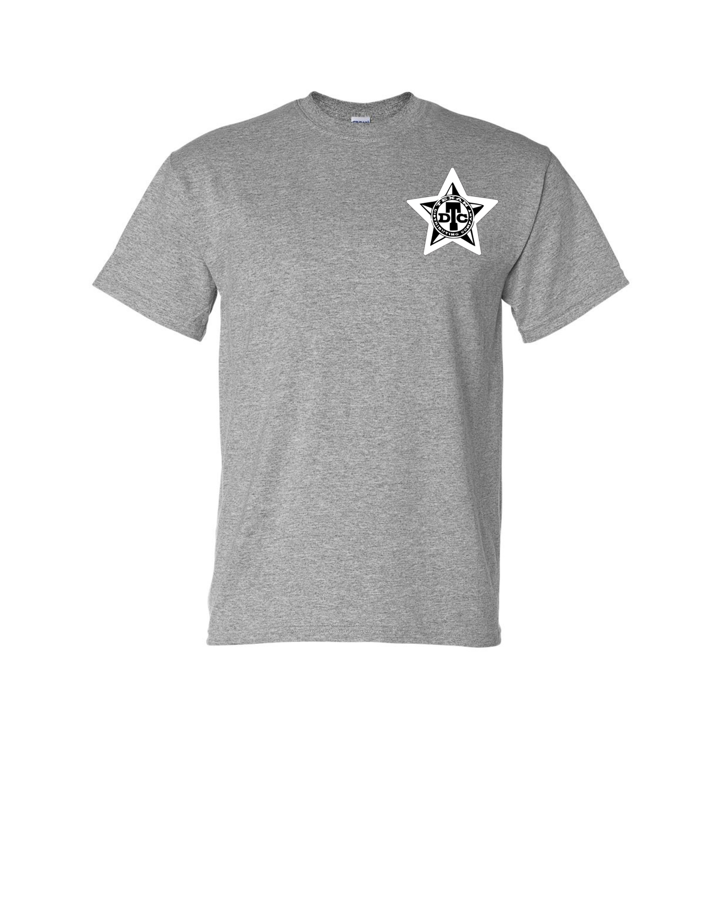 Gildan 8000 DryBlend Dart T-Shirt | Unisex 50/50 Graphic Tee ~ Sport Grey